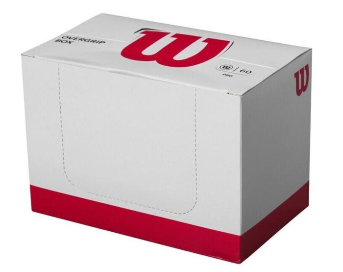 Wilson Pro Overgrip 60er Pack Weiß